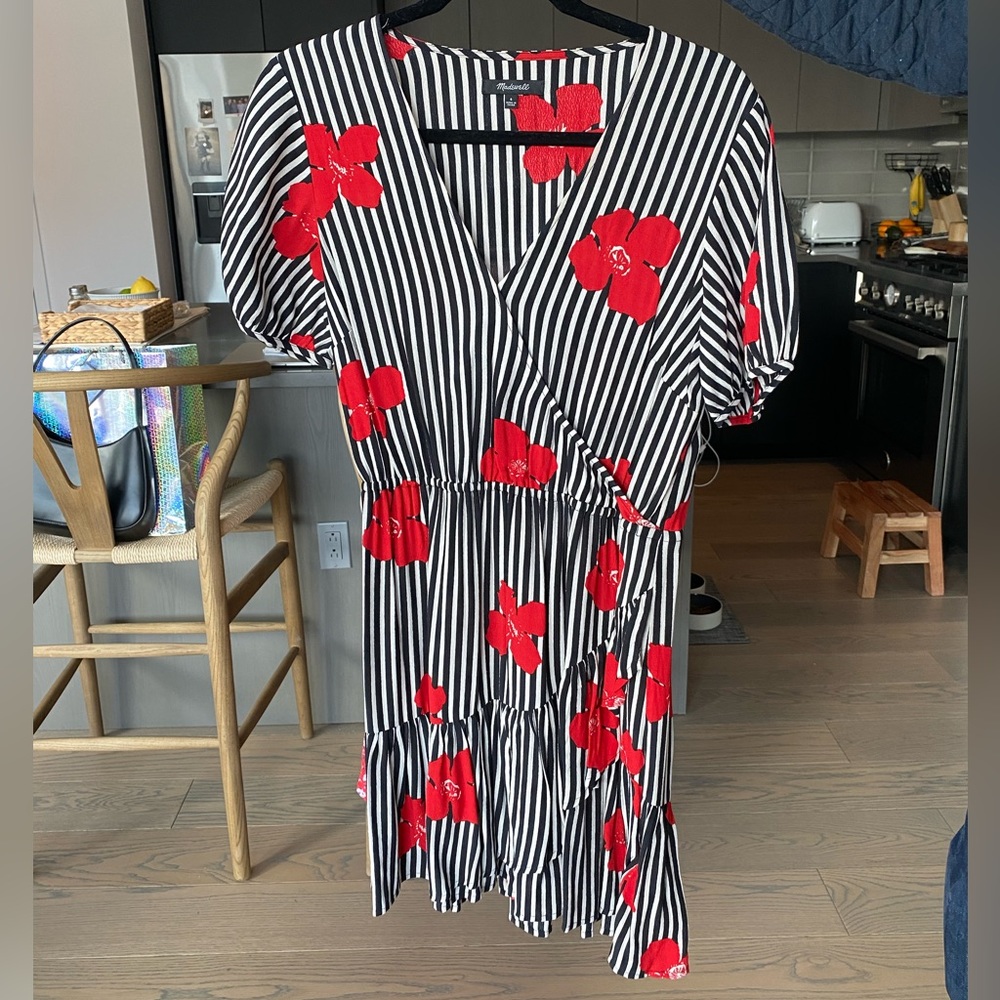 Madewell Wrap Mini Dress